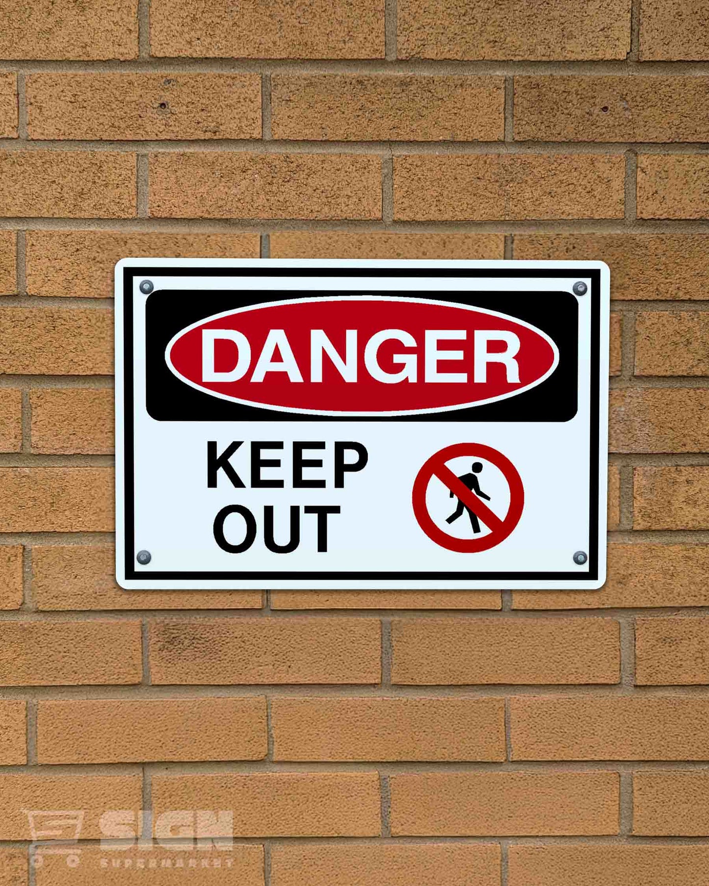 Danger Keep Out 12" x 18"
