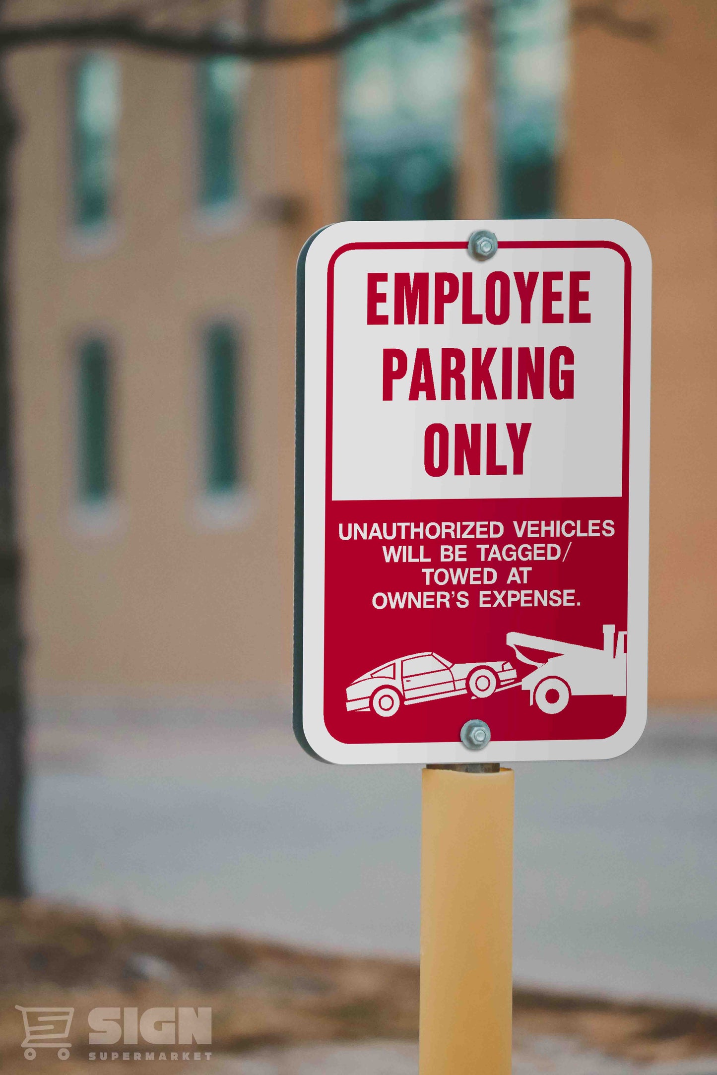 Employee Parking Only 12" x 18"