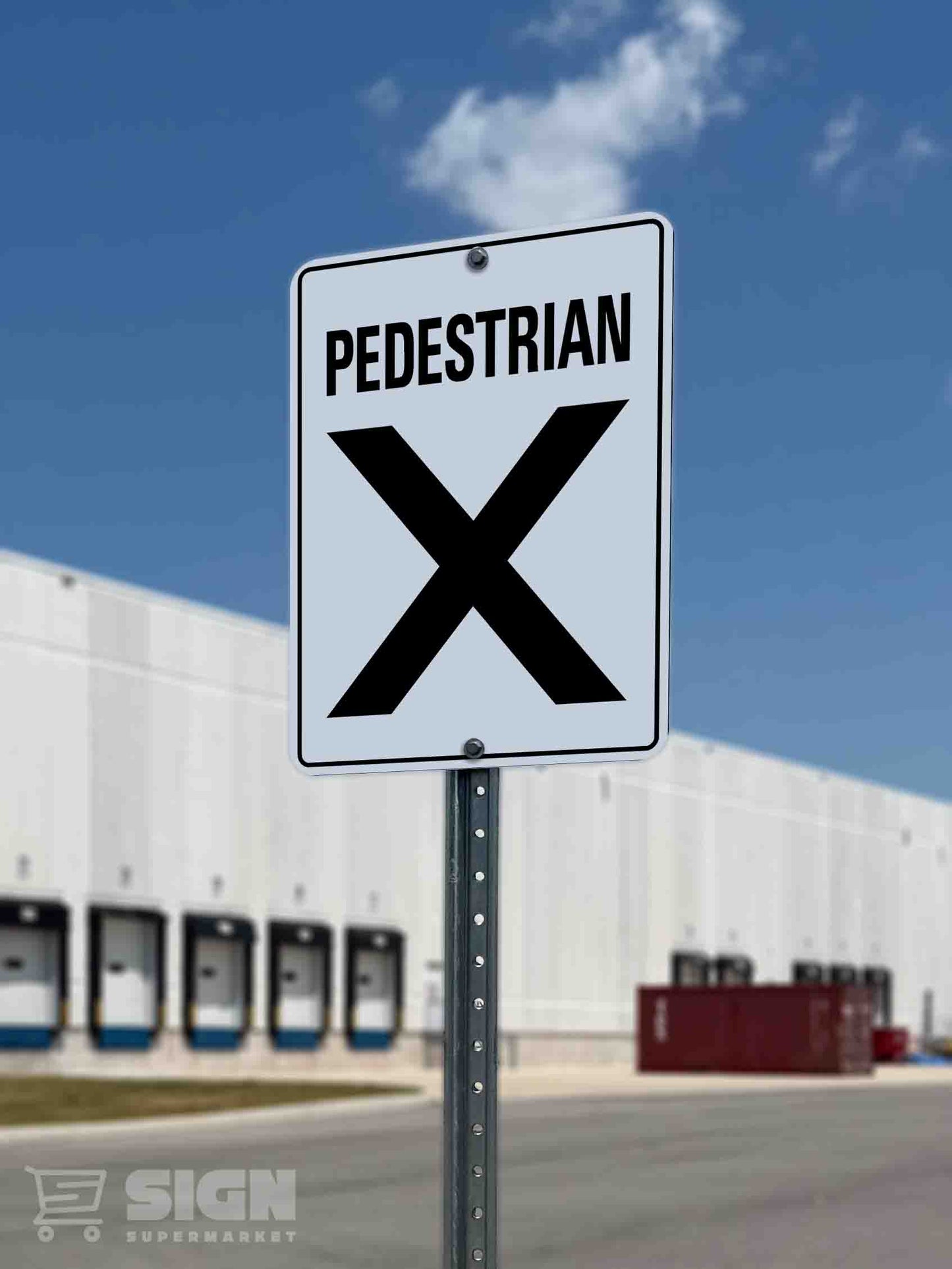 Pedestrian Crossing 18" x 24"