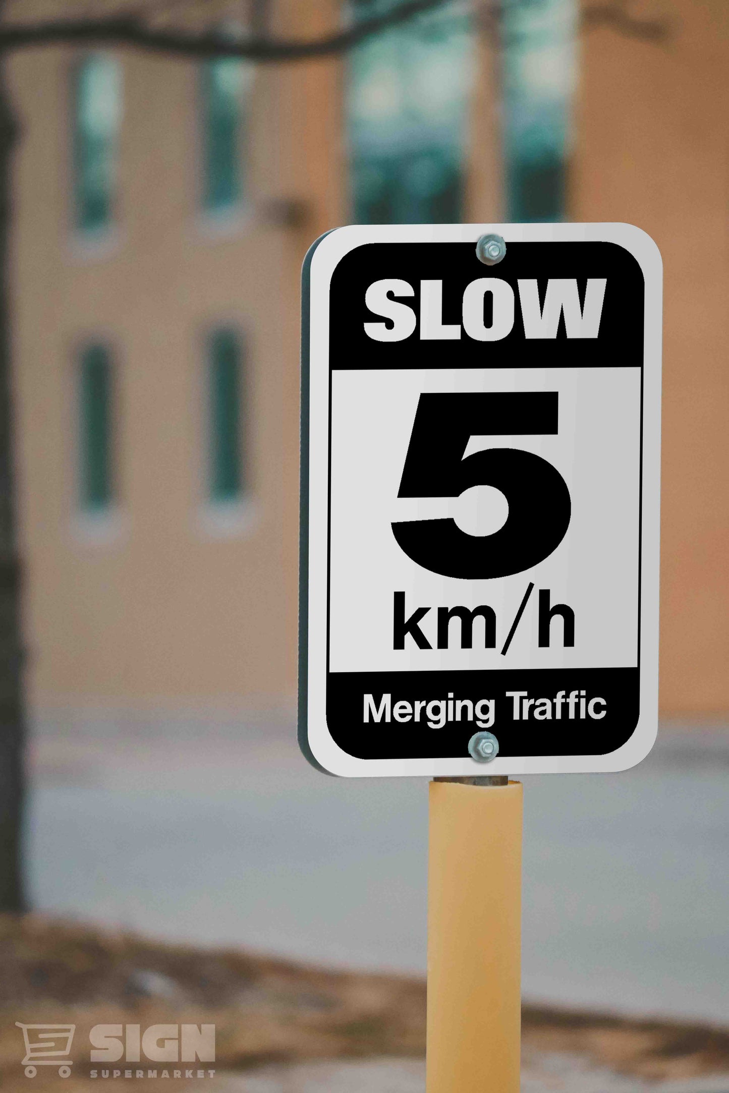 Slow Merging Traffic 12" x 18"