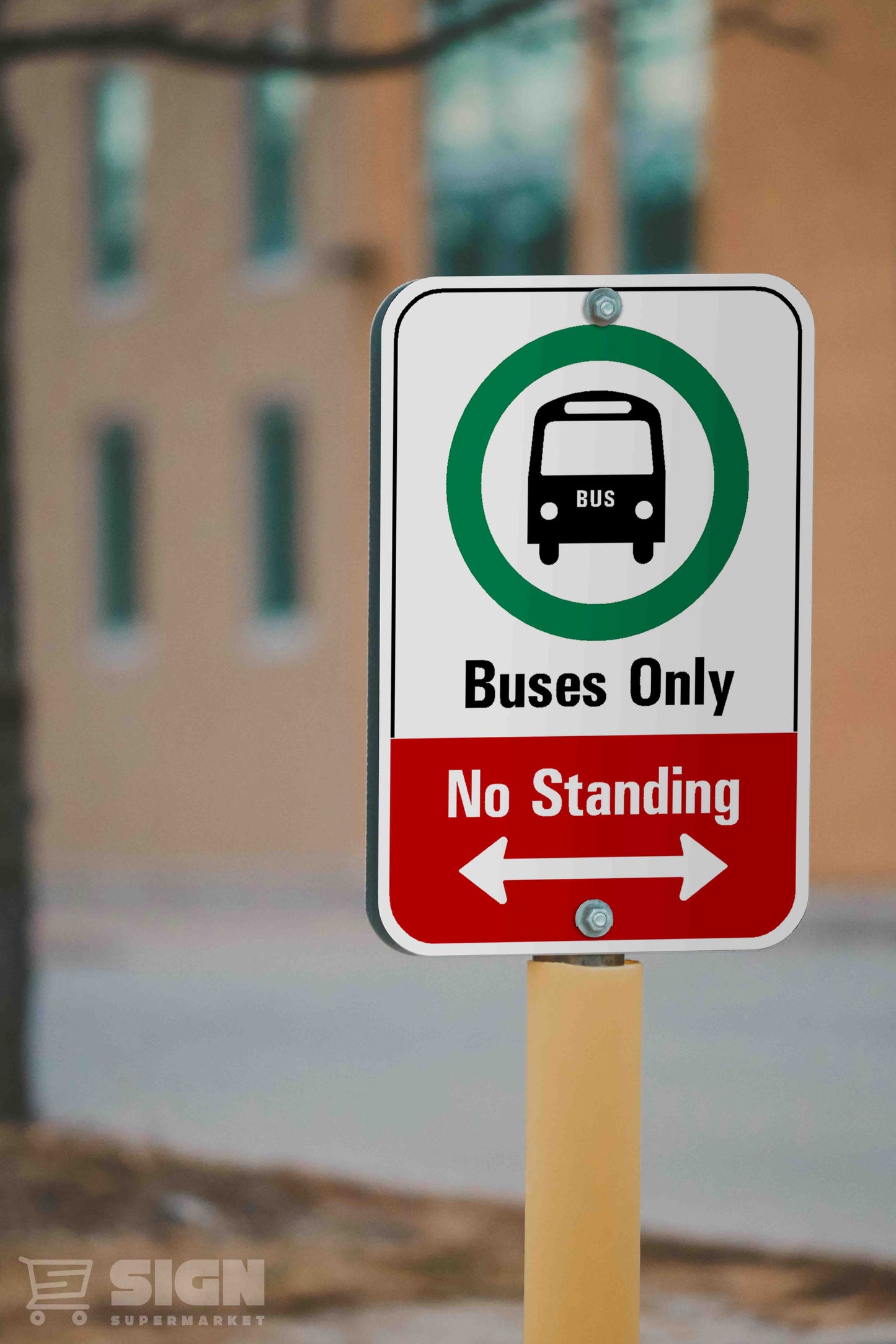 Buses Only 12" x 18"
