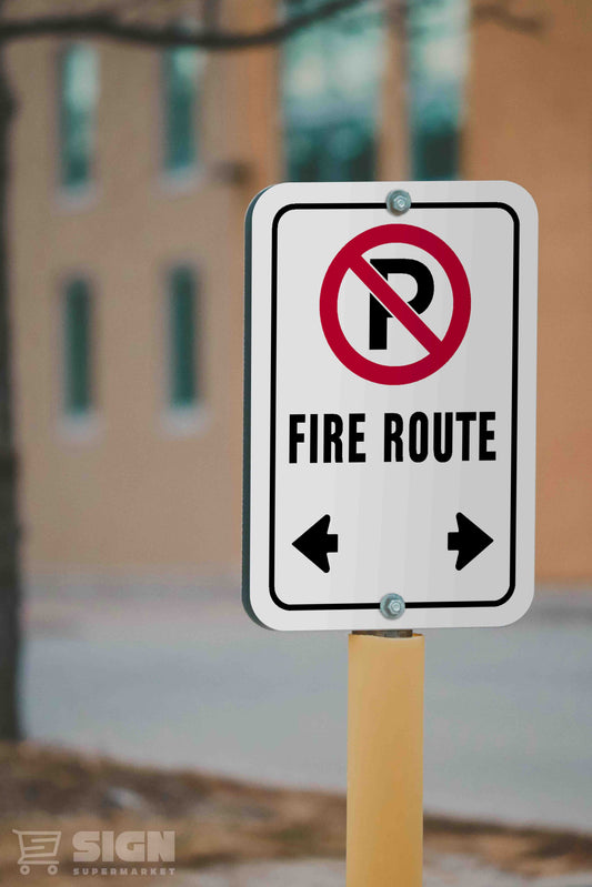 Fire Route 12" x 18"