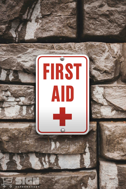 Frist Aid 12" x 18"