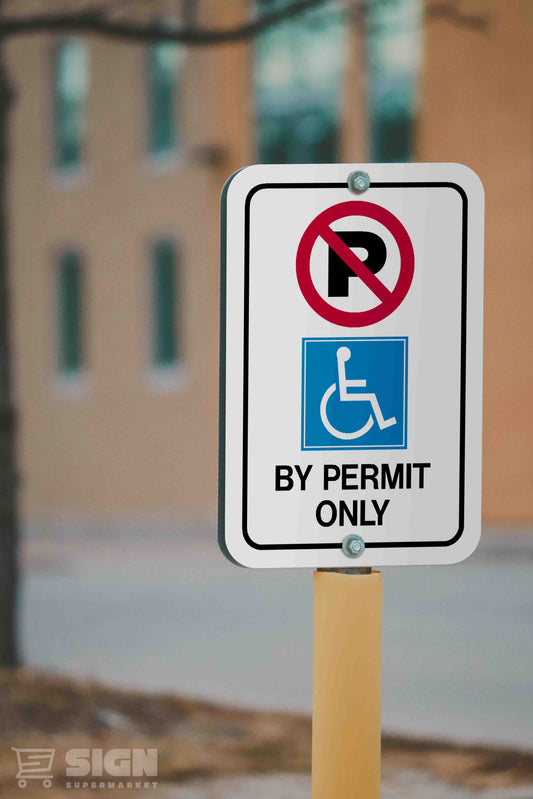 Handicap Permit 12" x 18"
