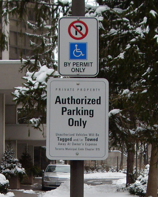 Regulation Signs 12" x 18"