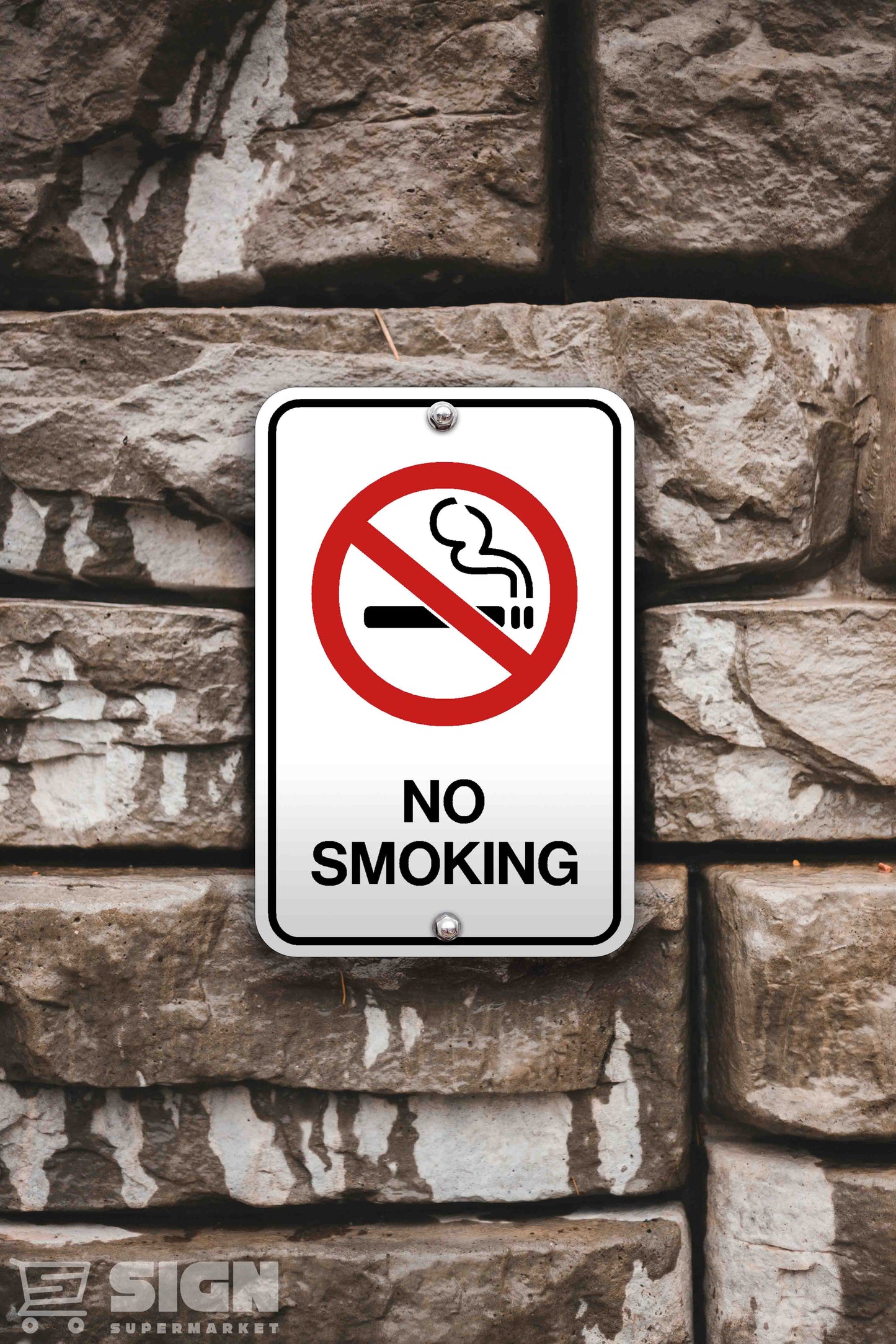 No Smoking 12" x 18"