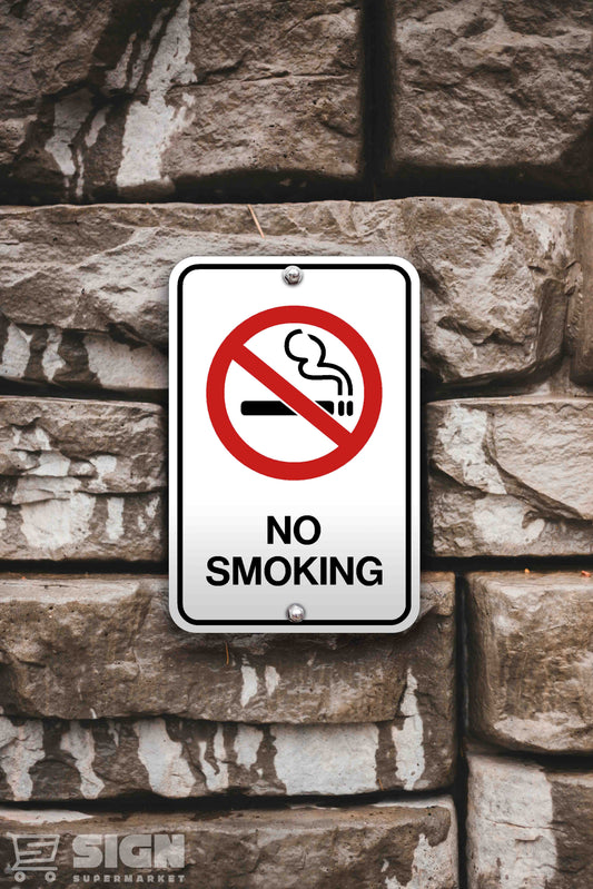 No Smoking 12" x 18"