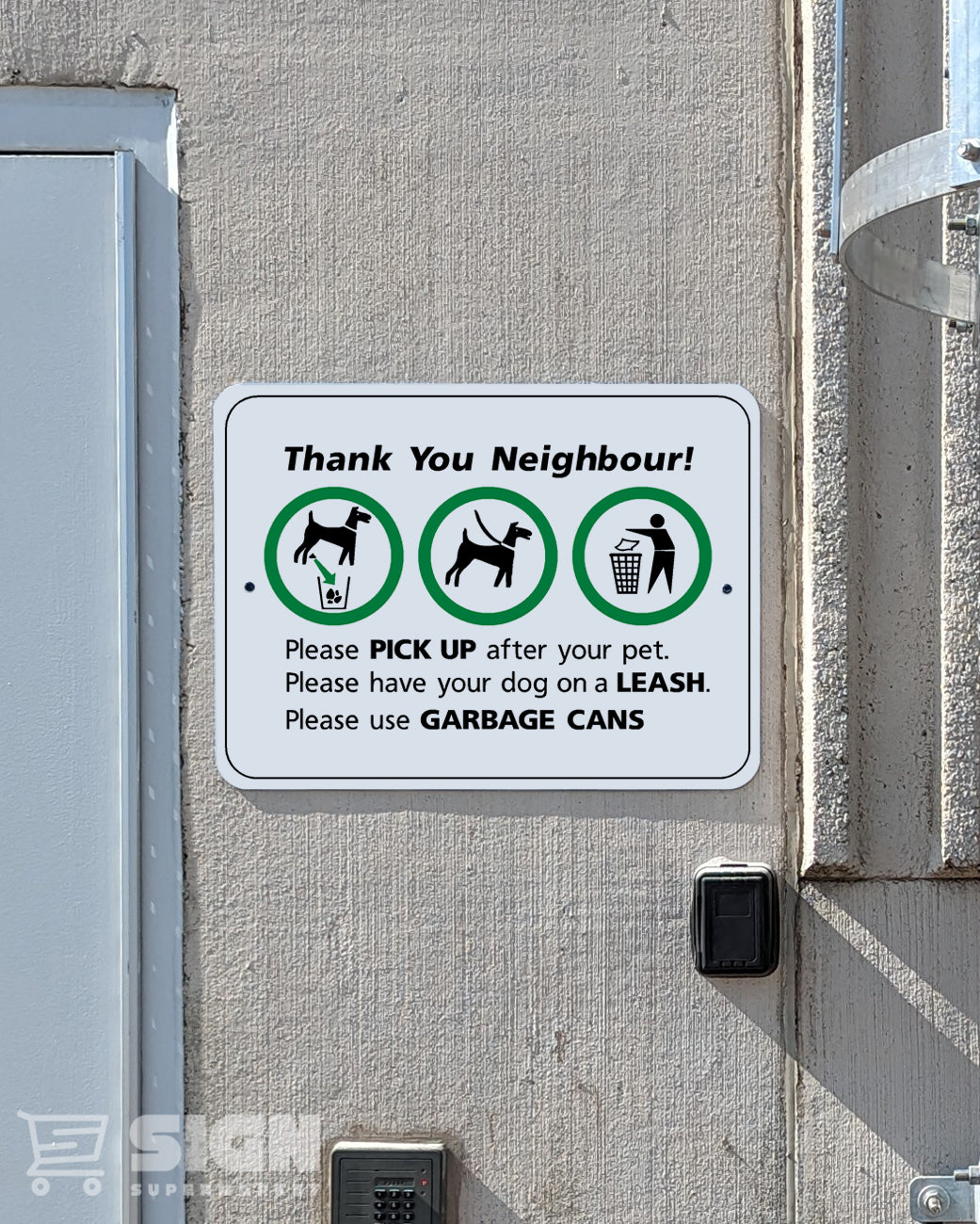 Pick Up After Your Pet – Safety Sign 18" x 24"