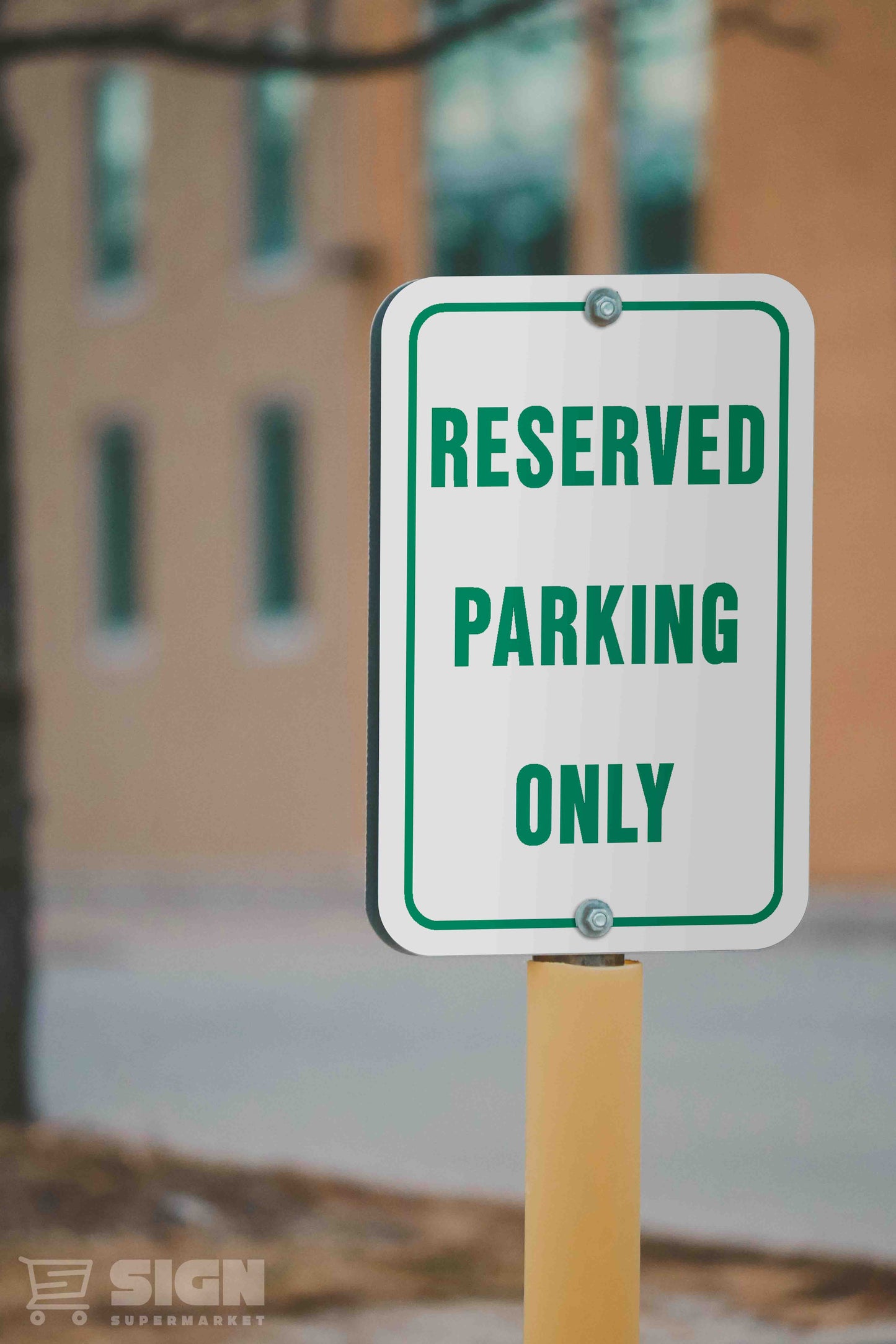 Reserved Parking Only 12" x 18"