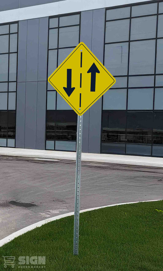 Two Way Traffic 24" x 24"